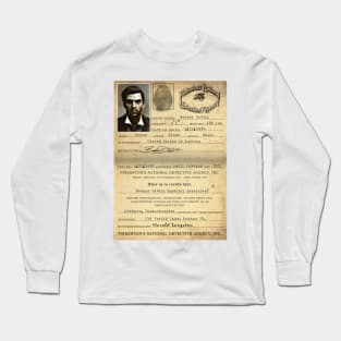 Booker DeWitt Papers Long Sleeve T-Shirt